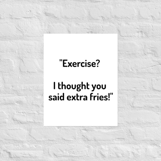 Exercise...